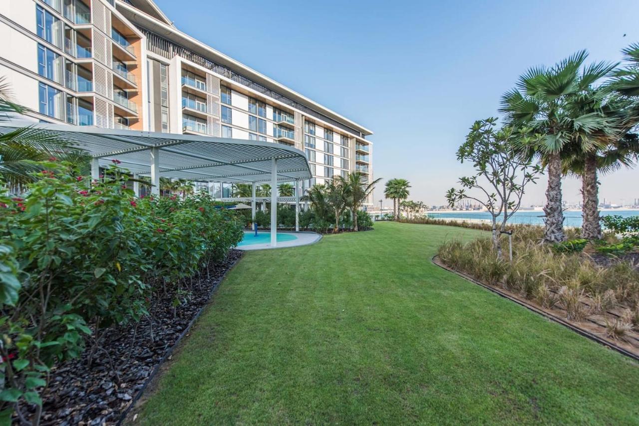 Posh 2 Bedroom Oceanfront Apt In The Heart Of Bluewaters Island Dubai Luaran gambar