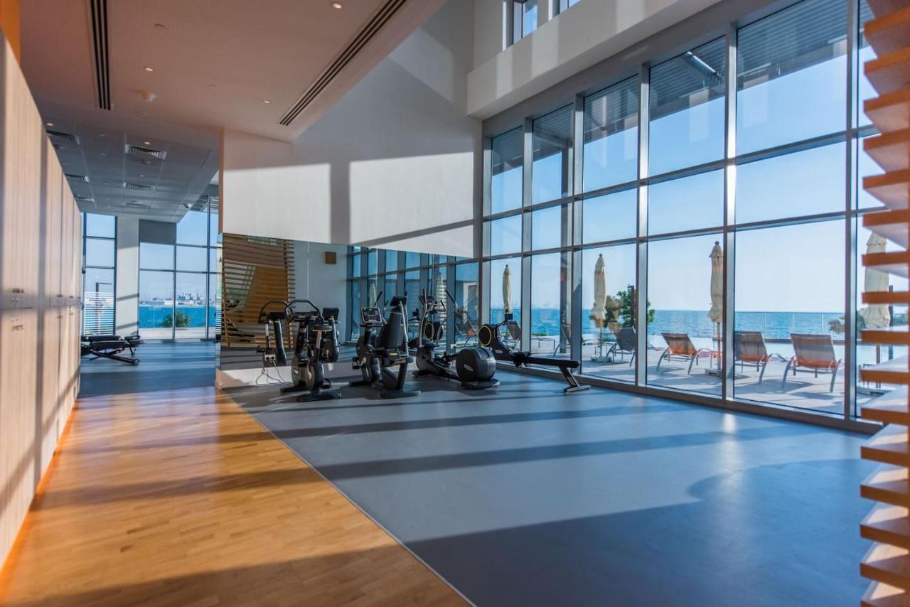 Posh 2 Bedroom Oceanfront Apt In The Heart Of Bluewaters Island Dubai Luaran gambar